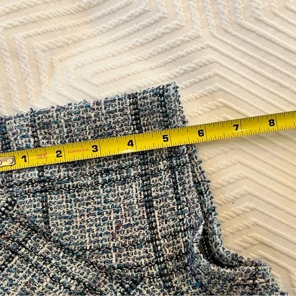 Speechless Blue and White Textured Dress - Picture 10 of 12